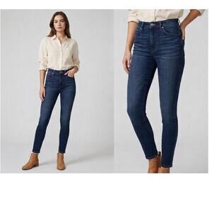NWT PAIGE Hoxton Ankle High-Rise Skinny Jeans – Mona Size 24
